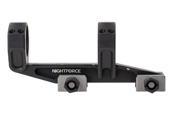 Nightforce 30mm 1.54" UltraMount Scope Mount with a black anodized finish